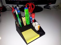 Pen Holder – Eliminates Desktop Clutter 3D Printer Model