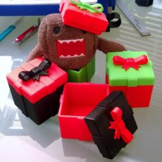 Christmas Gift Box 3D Printer Model