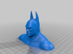 Batman Bust – Clean Re-build Hi-Res. 3D Printer Model