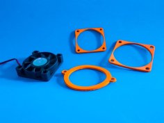 Laser Cut EVA Foam Fan Dampener Gaskets