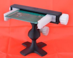 Fully Printable PCB Vise 3D Printer Model