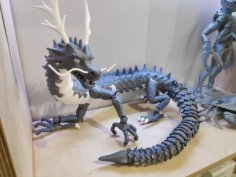 Dual Extrusion Oriental Dragon 3D Printer Model