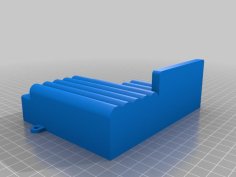 Pen Holder Wall Mounted 3D Printer Model