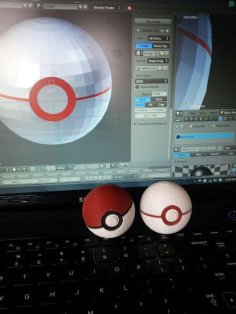 Pokeball 3D Printer Model