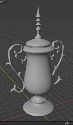 Urn 3D Printer Model