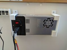 Ender 3 PSU Vertical Mount 3D Printer Model