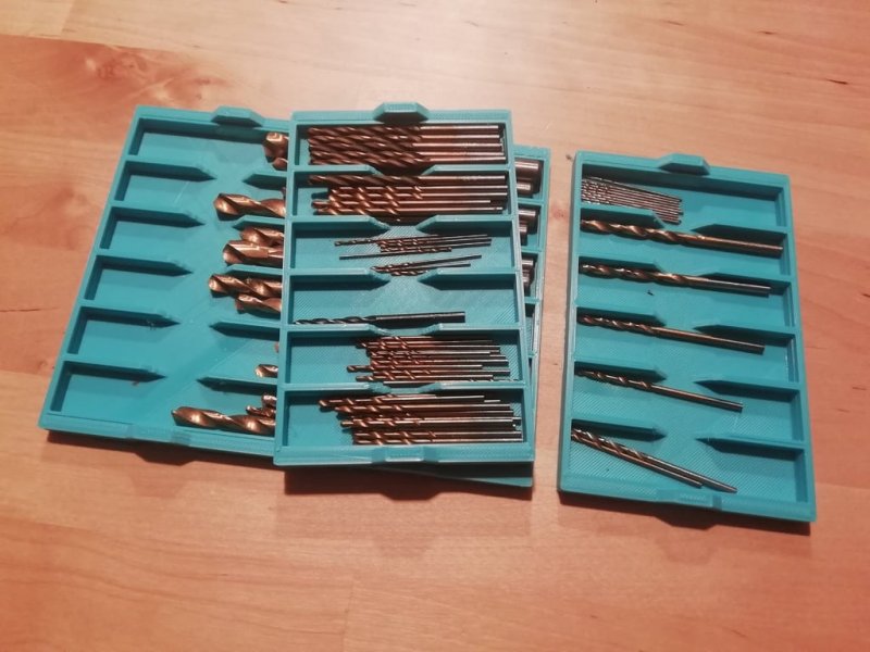 Drillbitholder 3D Printer Model Download Free STL File 3axis.co