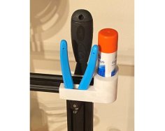 Tool Holder For Ender 3 V2 (including Large Glue Stick Holder) 3D Printer Model