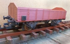 Open Freight Car 1:32 Scale Gauge 1 3D Printer Model