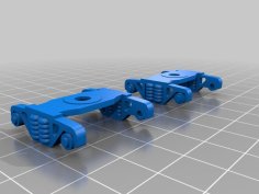 Truck’s Fore 33Inc Metel Axles Wheels HO Scale 01 3D Printer Model