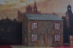 Ripper’s London – Terraced Houses 3D Printer Model