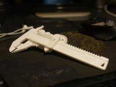 Geared Caliper (Steampunk) By Amauris | Studio 3D Printer Model