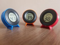 Hygrometer Stand 3D Printer Model