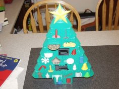 Advent Calendar 3D Printer Model