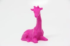 Low Poly Giraffe 3D Printer Model