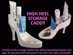 High Heel Storage Caddy 3D Printer Model