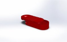 Keychain Micro Pill Box 3D Printer Model