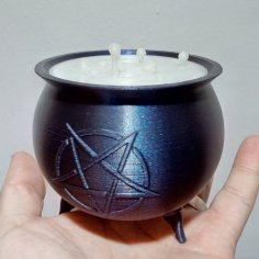 Cauldron – Pentagram 3D Printer Model