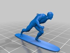 Marvel Silver Surfer 3D Printer Model