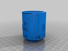 R2D2 Pen Cup 3D Printer Model