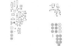 3mm Front end loader dxf File