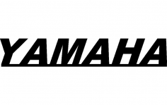 File dxf Yamaha Logo 2