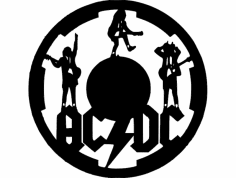 file dxf acdc clock