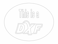 Questo è un file DXF DXF Icon File dxf