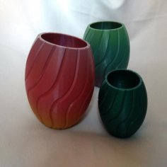 Plant Pot, Vase, Pencil Holder 3D Printer Model