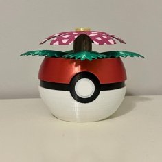 Venusaur Flower 3D Printer Model