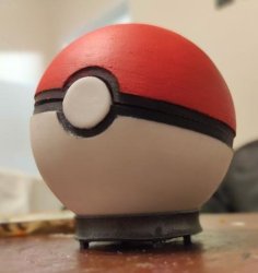 Pokeball Container 3D Printer Model