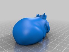 Guinea Pig (with Crown) 3D Printer Model