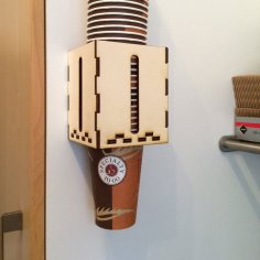 Laser Cut  Cup Holder