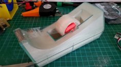 Replacement Core To Tape Dispenser. Tape Dispenser Insert. 3D Printer Model