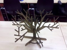 Laser Cut Jewelry Display Tree