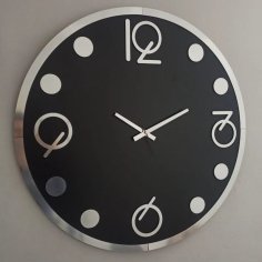 Laser Cut Modern Acrylic Wall Clock