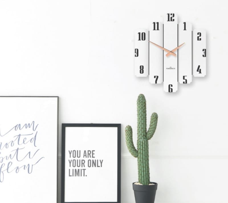 Laser Cut Creative Modern Wall Clock