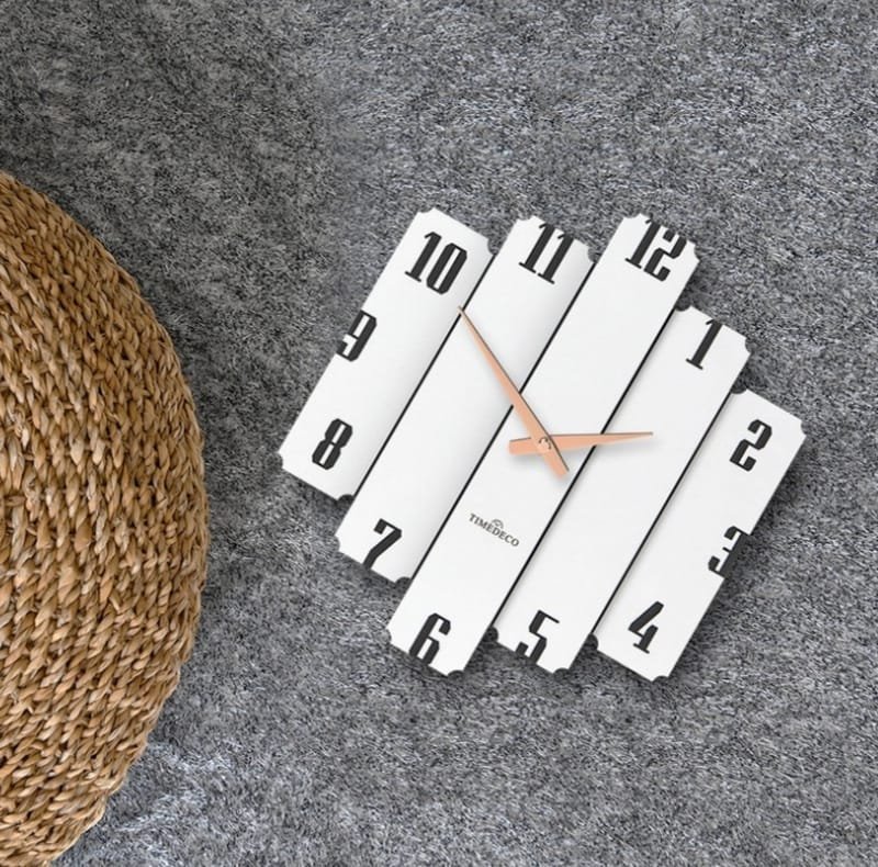 Laser Cut Creative Modern Wall Clock