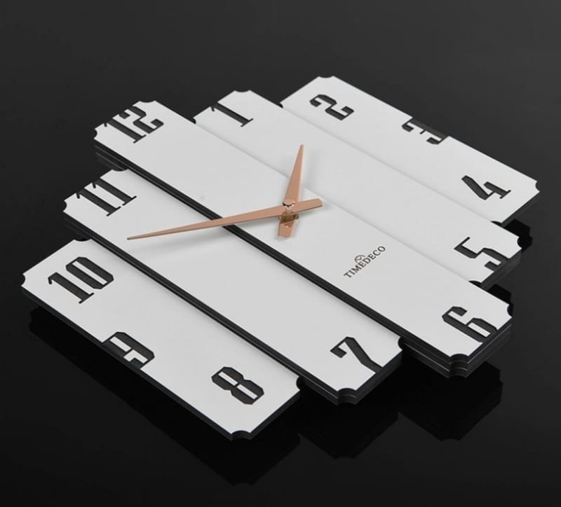 Laser Cut Creative Modern Wall Clock