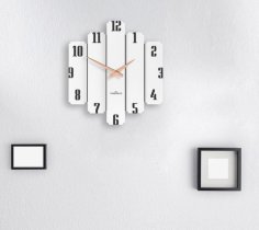 Laser Cut Creative Modern Wall Clock