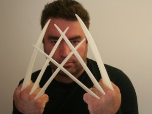 Wolverine Claws dxf