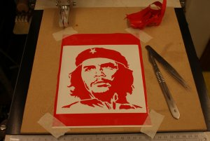 Che Guevara dxf File