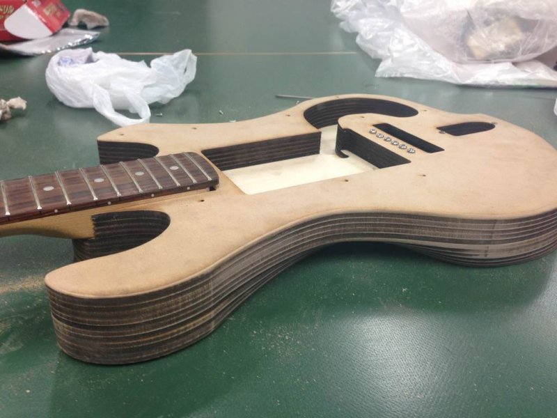 Laser Cut Guitar