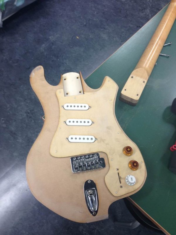 Laser Cut Guitar