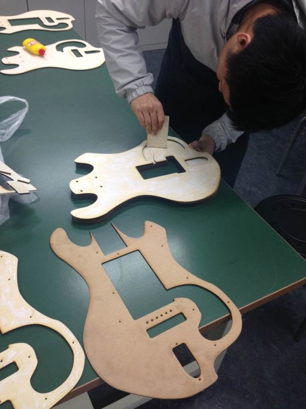 Laser Cut Guitar