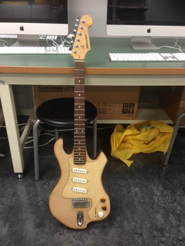 Laser Cut Guitar