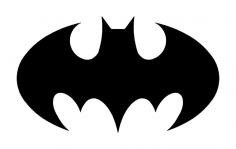 Batman-dxf-Datei