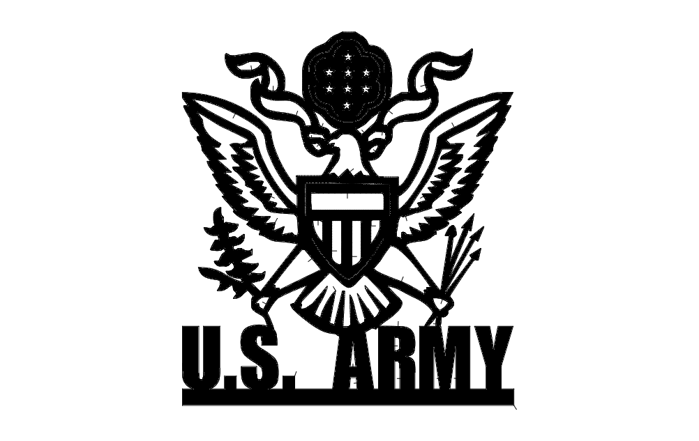 Армия США 2c dxf файл