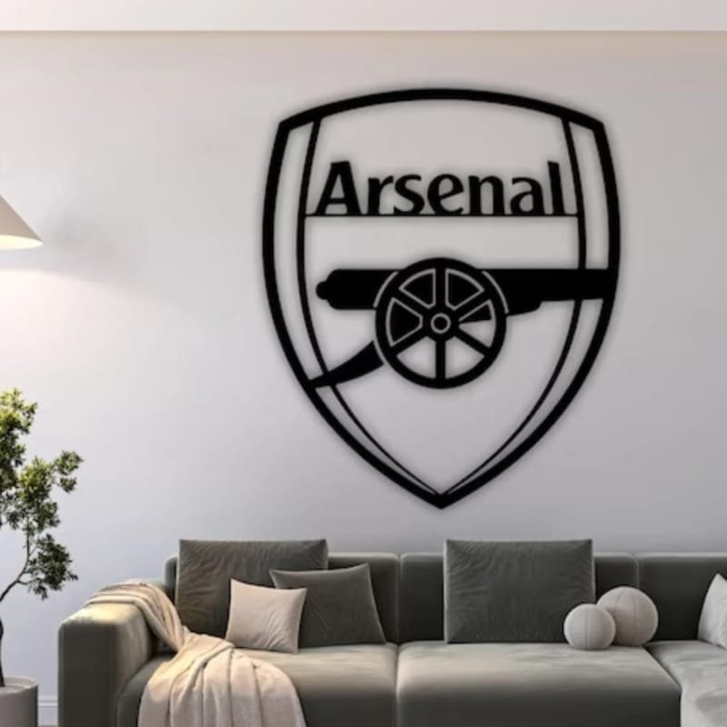 Laser Cut Arsenal Football Club Wall Art