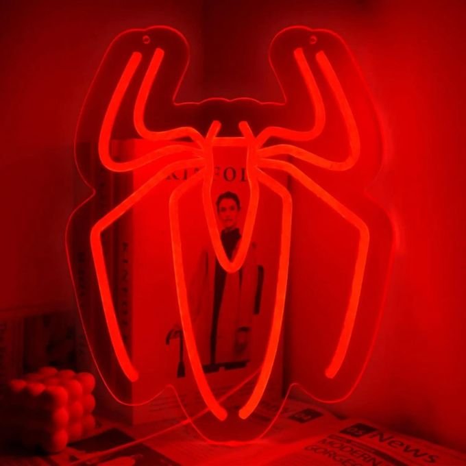 Laser Cut Spider LED Neon Sign